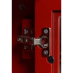 OS Home and Office Red Glass Door Accent and Display Cabinet by OS Home and Office Furniture -OS Home Sales Shop red os home and office furniture accent cabinets 1 22603 4f 1000