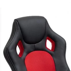 Gamers Red Faux Leather and Mesh Home Office Chair with Arms by OS Home and Office Furniture 16 Gamers Red Faux Leather and Mesh Home Office Chair with Arms by OS Home and Office Furniture -OS Home Sales Shop red os home and office furniture task chairs aw805 1f 1000