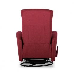 Sofia 34 in. W Red Big and Tall Fabric Recliner by Siavonce -OS Home Sales Shop red siavonce recliners lys s588 red 66 1000