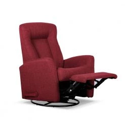 Sofia 34 in. W Red Big and Tall Fabric Recliner by Siavonce -OS Home Sales Shop red siavonce recliners lys s588 red c3 1000