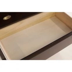 5-Drawer Rich Espresso Mission Chest of Drawers 30 in. W x 43 in. H by OS Home and Office Furniture -OS Home Sales Shop rich espresso os home and office furniture chest of drawers 82955 22 44 1000