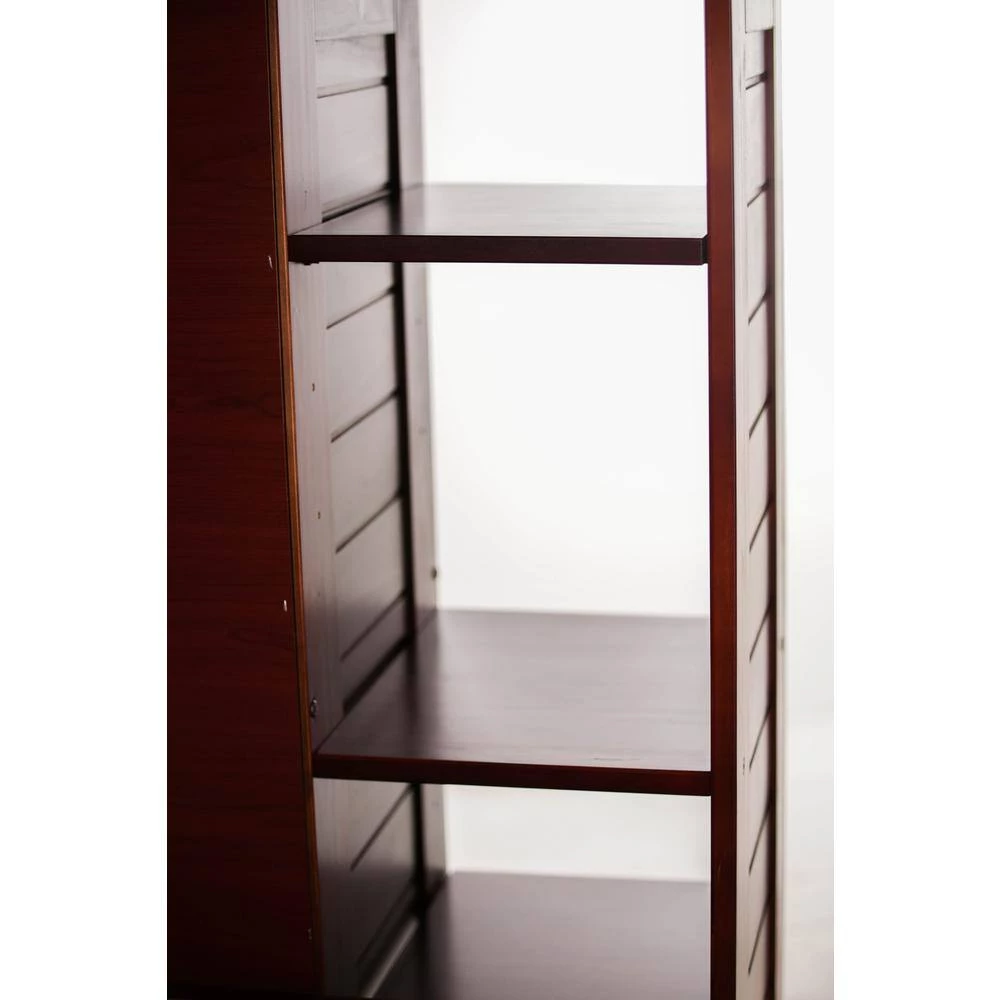 Rich Merlot Mission Twin Over Full Loft Bed with 6-Drawers by OS Home and Office Furniture 8 Rich Merlot Mission Twin Over Full Loft Bed with 6-Drawers by OS Home and Office Furniture - Image 6