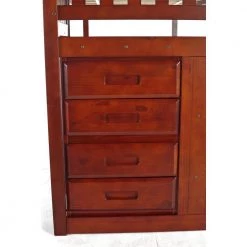 Rich Merlot Mission Twin Over Full Staircase Bunkbed with Twin Trundle by OS Home and Office Furniture 16 Rich Merlot Mission Twin Over Full Staircase Bunkbed with Twin Trundle by OS Home and Office Furniture -OS Home Sales Shop rich merlot os home and office furniture bunk beds 2817tftru 22 44 1000