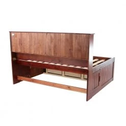 Merlot Mission Brown Full Sized Bookcase Daybed with 6-Drawers by OS Home and Office Furniture -OS Home Sales Shop rich merlot os home and office furniture kids beds 82823k6 22 44 1000