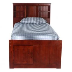 Rich Merlot Series Twin Size Platform Bed Rich Merlot with 12-Drawers by OS Home and Office Furniture -OS Home Sales Shop rich merlot os home and office furniture platform beds 2820 k12 kd 40 1000