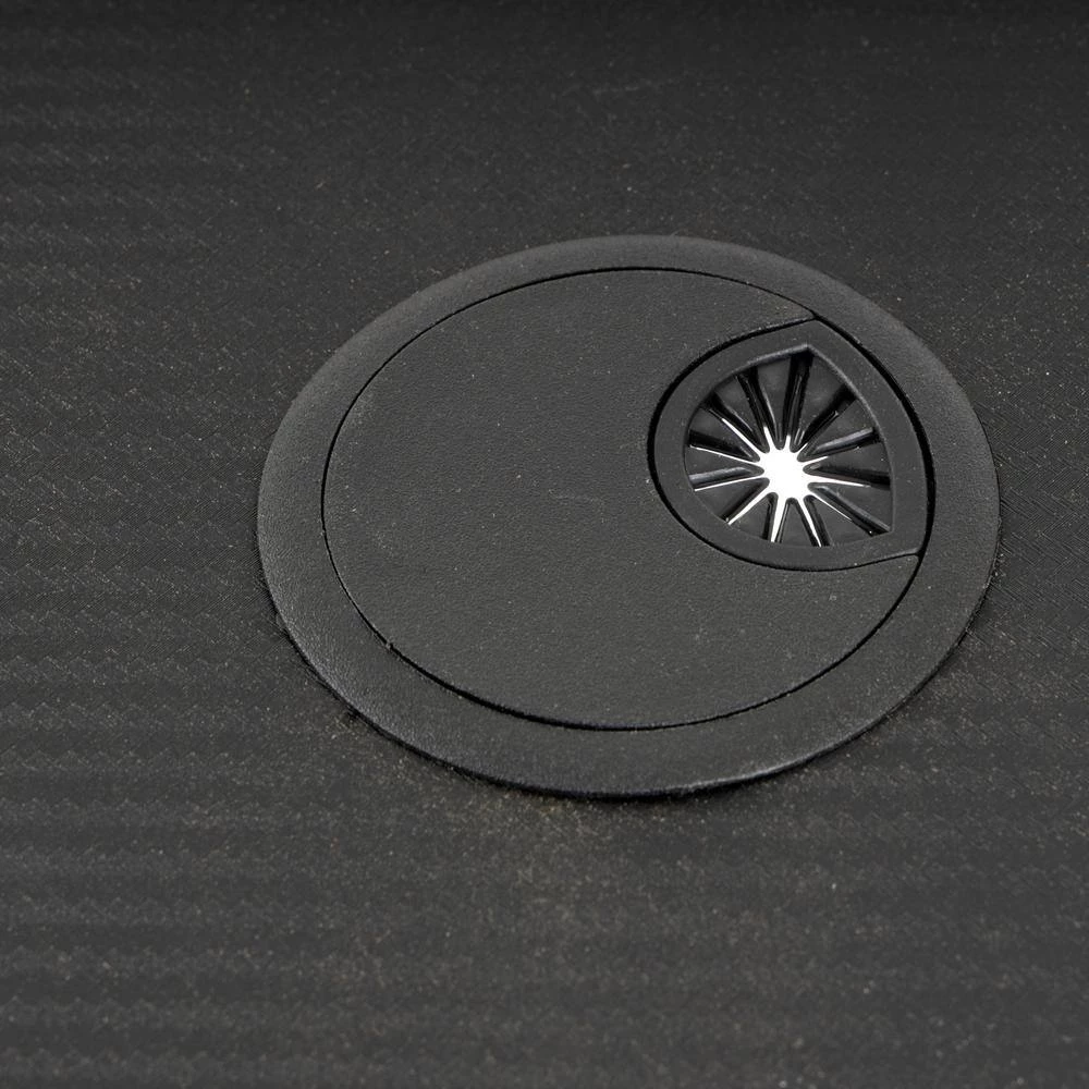 Gamers Only 47 in. H Rectangular Tactical Carbon Fiber Laminated Top Computer Desk with Cup Holder by OS Home and Office Furniture 9 Gamers Only 47 in. H Rectangular Tactical Carbon Fiber Laminated Top Computer Desk with Cup Holder by OS Home and Office Furniture - Image 7