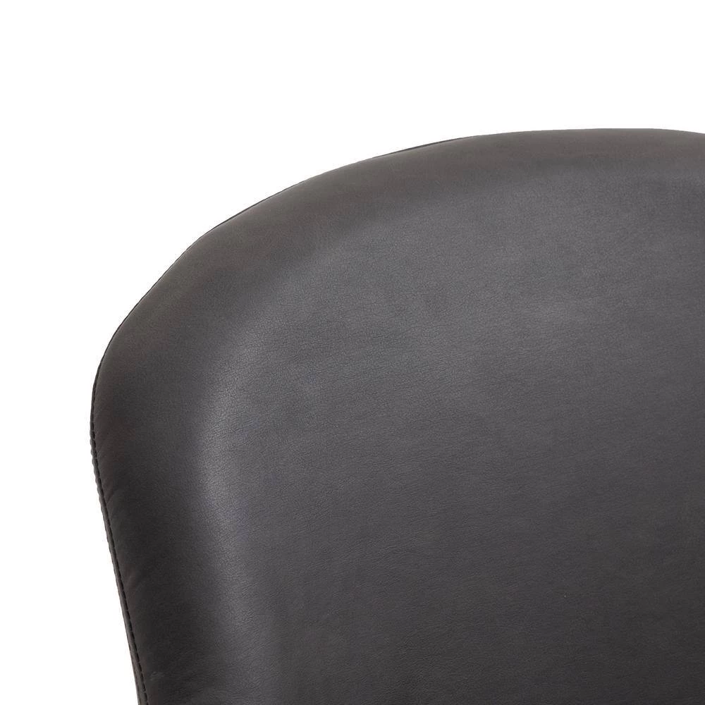 Home Office Black Faux Leather Home Office Chair with Waterfall Arms by OS Home and Office Furniture 8 Home Office Black Faux Leather Home Office Chair with Waterfall Arms by OS Home and Office Furniture - Image 6