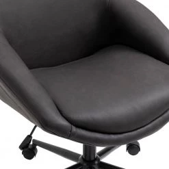Home Office Black Faux Leather Home Office Chair with Waterfall Arms by OS Home and Office Furniture 17 Home Office Black Faux Leather Home Office Chair with Waterfall Arms by OS Home and Office Furniture -OS Home Sales Shop taupe os home and office furniture task chairs aw803 44 1000