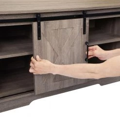 43 inch vintage wood TV cabinet with slide track by Siavonce -OS Home Sales Shop vintage wood color siavonce tv stands d y d0102hp6zta 31 1000