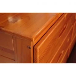 5-Drawer Warm Honey Chest of Drawers 30 in. W x 43 in. H by OS Home and Office Furniture -OS Home Sales Shop warm honey os home and office furniture chest of drawers 82155 22 44 1000