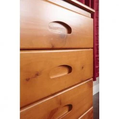 5-Drawer Warm Honey Chest of Drawers 30 in. W x 43 in. H by OS Home and Office Furniture -OS Home Sales Shop warm honey os home and office furniture chest of drawers 82155 22 76 1000