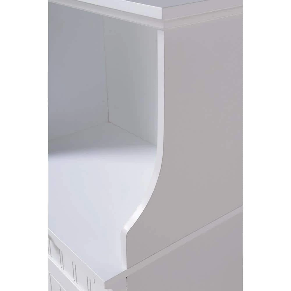 OS Home and Office White Microwave/Coffee Maker Utility Cabinet by OS Home and Office Furniture 6 OS Home and Office White Microwave/Coffee Maker Utility Cabinet by OS Home and Office Furniture - Image 4