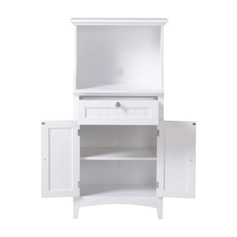 OS Home and Office White Microwave/Coffee Maker Utility Cabinet by OS Home and Office Furniture 7 OS Home and Office White Microwave/Coffee Maker Utility Cabinet by OS Home and Office Furniture - Image 5