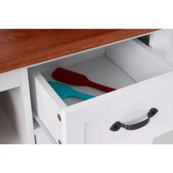 Farmhouse Series White Buffet with 2-Drawers by OS Home and Office Furniture -OS Home Sales Shop white os home and office furniture sideboards buffet tables 25305 1f 1000