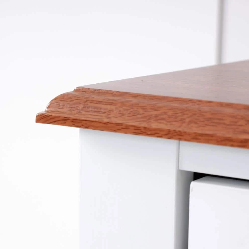 Farmhouse Series White Buffet with Sliding Barndoor and 3-Drawers by OS Home and Office Furniture 12 Farmhouse Series White Buffet with Sliding Barndoor and 3-Drawers by OS Home and Office Furniture - Image 10