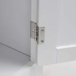 Classic White Painted Corner Storage Cabinet by OS Home and Office Furniture -OS Home Sales Shop white os home and office furniture sideboards buffet tables 25509 44 1000