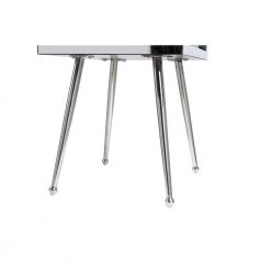 Modern Simple Acrylic White Mirror End Table Nightstand (17.9 L x 23.2 in. H) by Siavonce -OS Home Sales Shop white siavonce nightstands cm y w39523857 77 1000