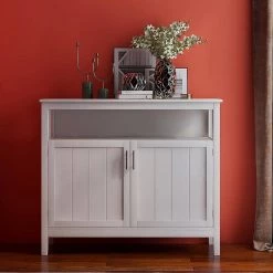 Kitchen Storage Sideboard And Buffet Server Cabinet - White by Siavonce -OS Home Sales Shop white siavonce sideboards buffet tables dj y w28209580 31 1000