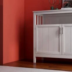 Kitchen Storage Sideboard And Buffet Server Cabinet - White by Siavonce -OS Home Sales Shop white siavonce sideboards buffet tables dj y w28209580 44 1000