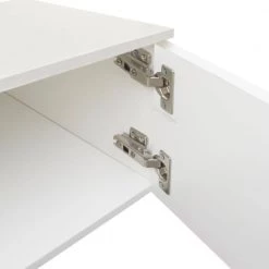 63 in. L x 15.7 in. W White Multifunctional TV Table with 2-Open Shelves and 2-Doors Fits TV's up to 70 in. by Siavonce -OS Home Sales Shop white siavonce tv stands jf y w33129218 44 1000