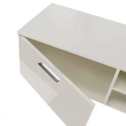 63 in. L x 15.7 in. W White Multifunctional TV Table with 2-Open Shelves and 2-Doors Fits TV's up to 70 in. by Siavonce -OS Home Sales Shop white siavonce tv stands jf y w33129218 fa 1000